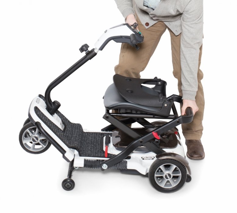 Cosmo Scooter Foldable mobility scooters for rent or hire in Barcelona.