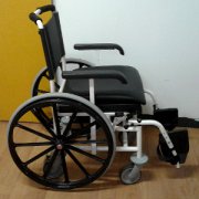 Shower wheelchair