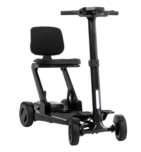 Scooter eléctrico plegable modelo Go-Go Carbon de 4 ruedas.